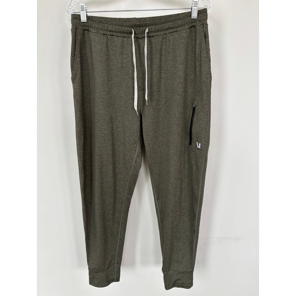 Vuori Sunday Performance Jogger Mens Large Charcoal Olive Green V416 DreamKnit